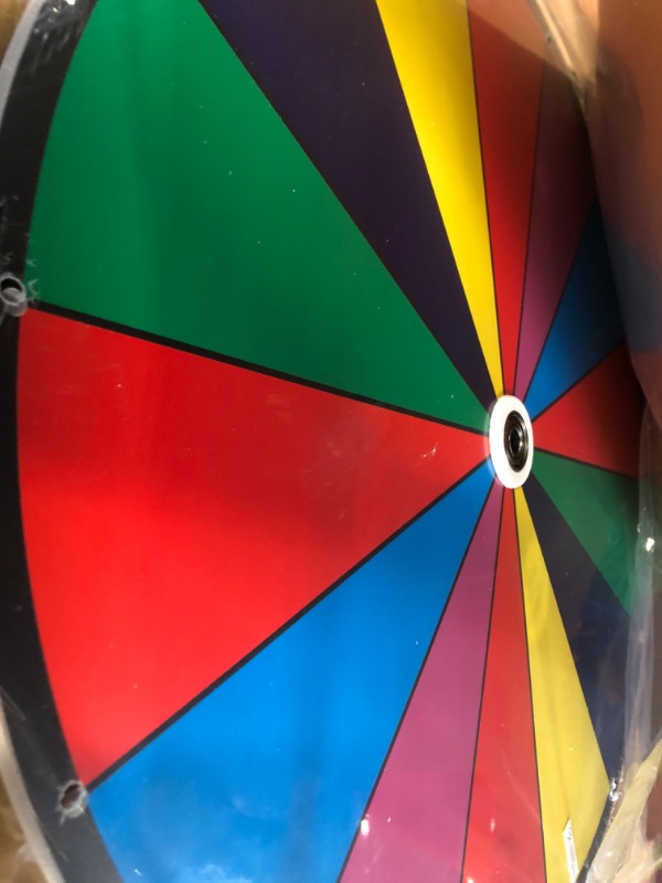 Photo 2 of 18 Inch Heavy Duty Spinning Prize Wheel 