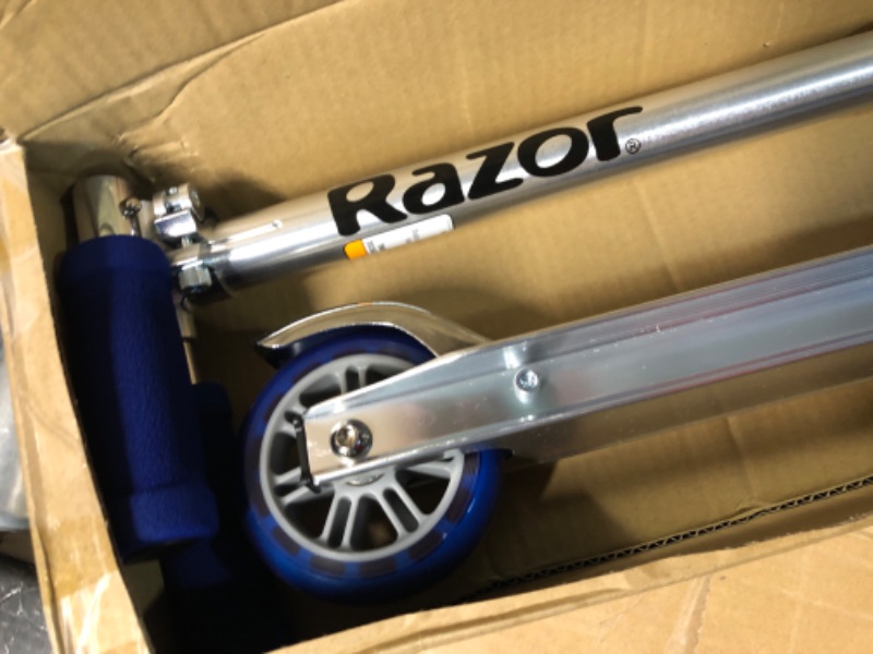 Photo 4 of **USED BUT LOOKS NEW**
Razor A Kick Scooter Blue