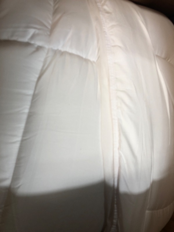 Photo 2 of  **STOCK IMAGE IS A REFERENCE ONLY**
White Duvet Cover- UNKOWN DIMENSIONS