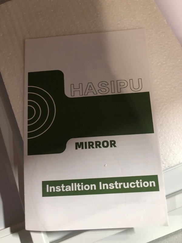 Photo 3 of **NEW-UNABLE TO TEST**
Hasipu Full Length Mirror with Lights, 56" x 16" White 