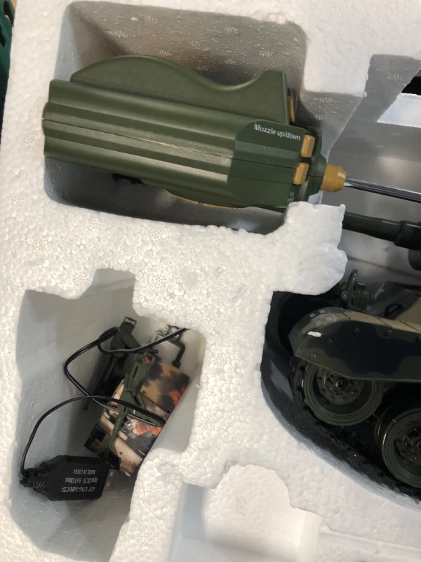 Photo 4 of **USED BUT LOOKS NEW- UNABLE TO TEST**
1/18 RC Tank That Shoots Airsoft BB's