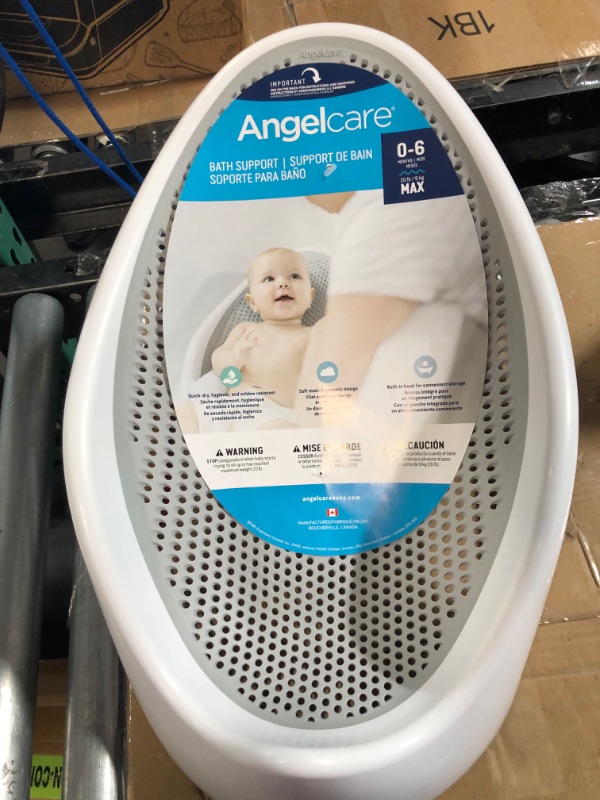 Photo 2 of Angelcare Baby Bath Support (Grey) | Ideal for Babies Less than 6 Months Old