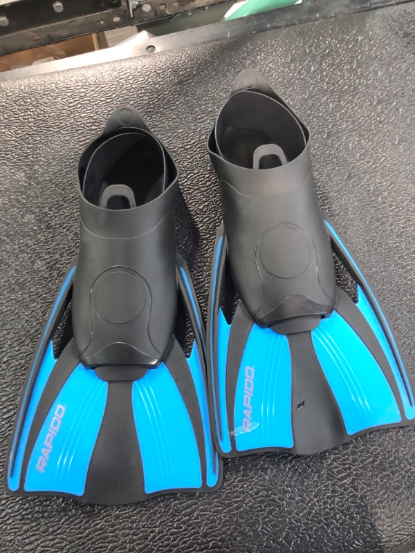 Photo 2 of ***UNKNOWN SIZE***
Rapido Boutique Collection Tide Short Light Snorkel Swim Fins Comfortable Full Foot Pocket Blue