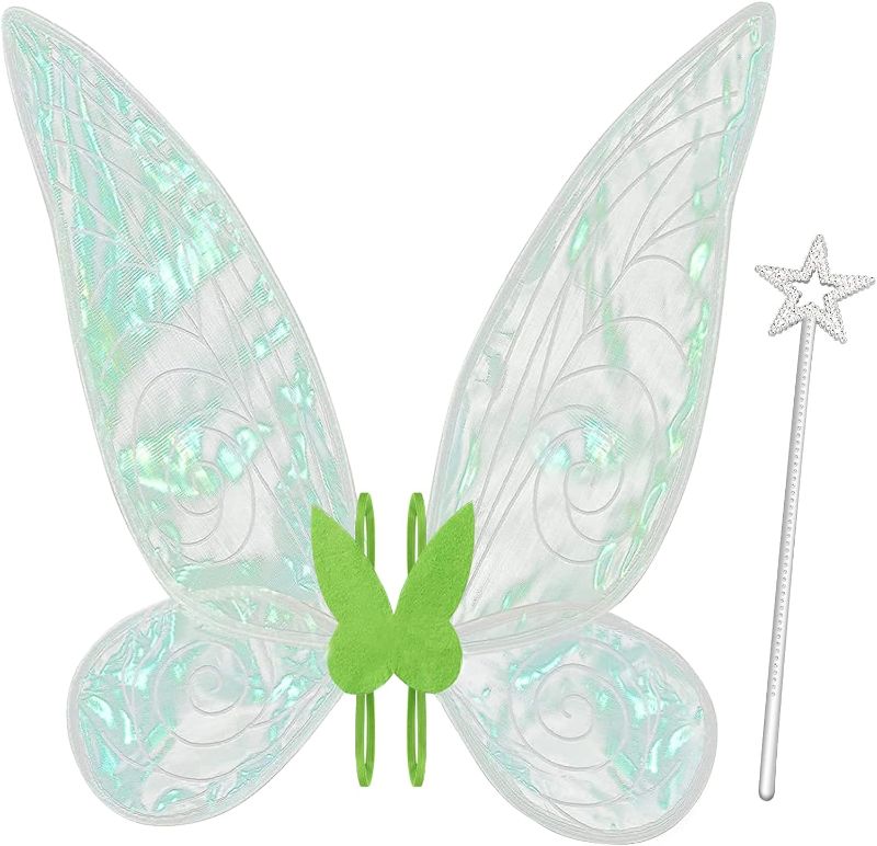 Photo 1 of Orgoue Fairy Wings, Fairy Wings for Adults Women Girls Kids Butterfly Wings