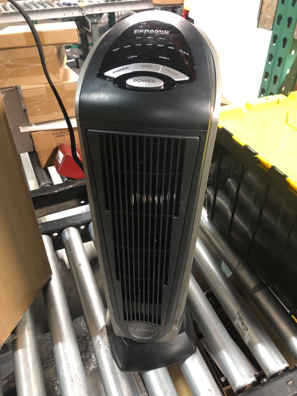 Photo 4 of Lasko Products Lasko 1500 Watt 2 Speed Ceramic Oscillating Tower Heater with Remote