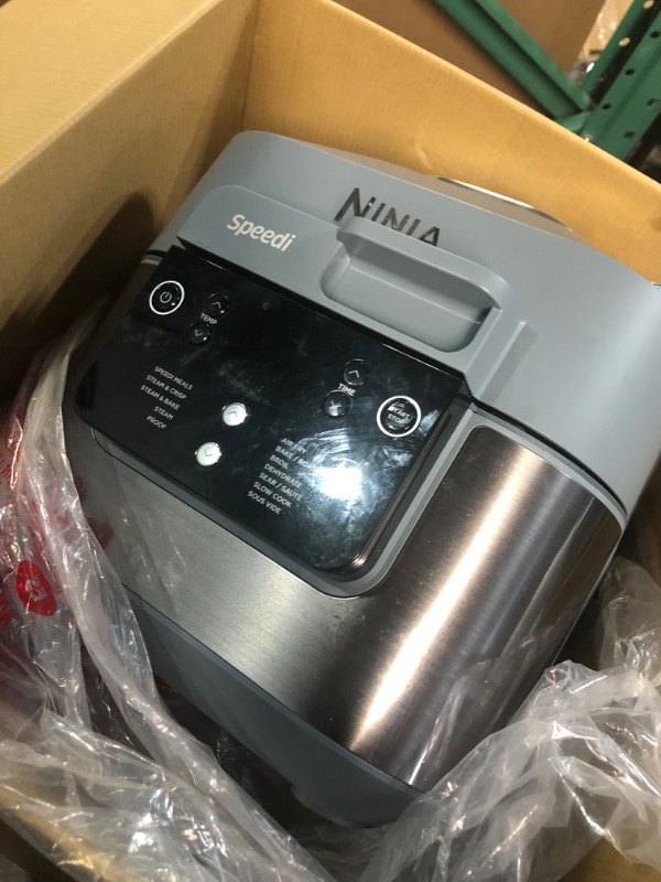 Photo 2 of 
Ninja SF301 Speedi Rapid Cooker & Air Fryer, 6-Quart Capacity, 12-in-1 Functions to Steam, Bake, Roast, Sear, Sauté, Slow Cook, Sous Vid