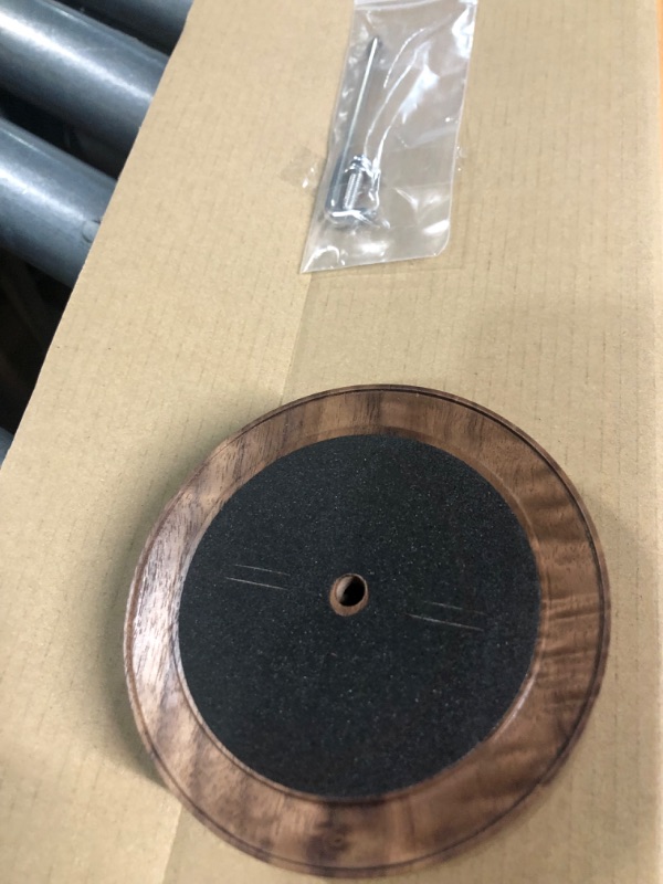 Photo 1 of HOOKMEMO Wood Speaker Stand for Sonos Era 100,Sonos Speaker Stand