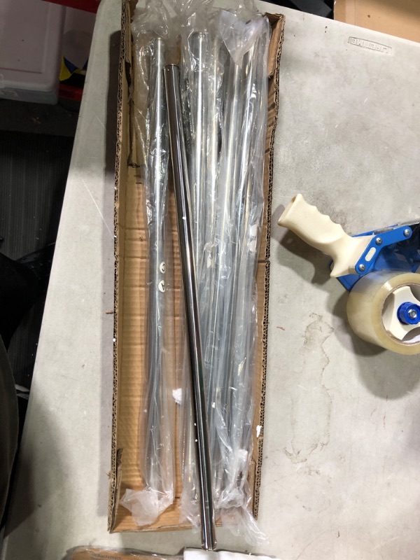 Photo 1 of RIEDHOFF Metal Kitchen Rack for Storage and Organization, [NSF Certified] 12" x 24" Stainless Steel Wall Mount Shelf with 10 S Hooks for Hanging Pots, Pans, Cookware in Home and Restaurant 12" x 24" Shelf With Hooks