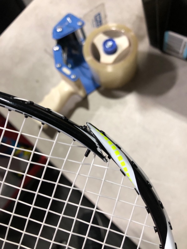 Photo 4 of (frame is cracked )Franklin Sports Elite Performance Badminton Racket