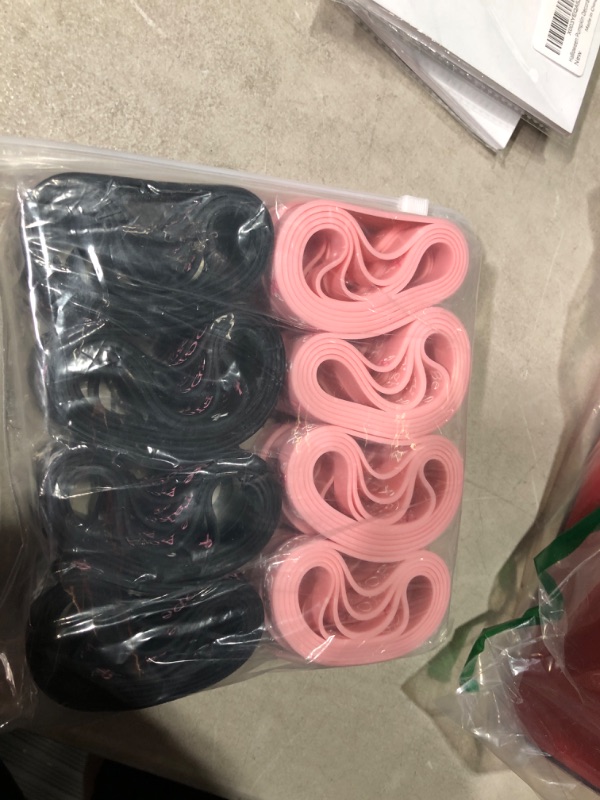 Photo 1 of Breast Cancer Awareness Bracelets Silicone Pink Ribbon Wristband, Hope Faith Strength Courage Inspiring Support Wristband 60