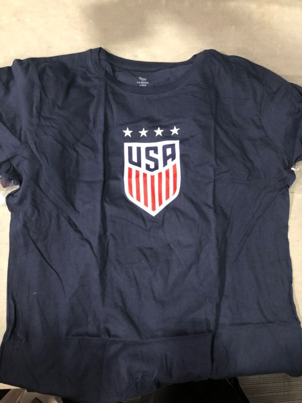 Photo 1 of ALYSSA NAEHER USWNT Kids Small Shirt Navy Kids Small