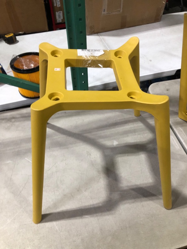 Photo 5 of  Air XL Outdoor Patio Dining Arm Chair * YELLOW * SET OF 4 
