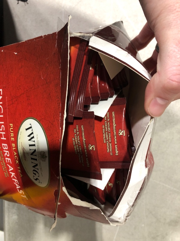 Photo 4 of **BOX OPENED** 
Twinings English Breakfast Black Tea, 