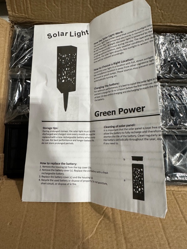 Photo 2 of 12 PACK LED SOLAR GARDEN LIGHTS