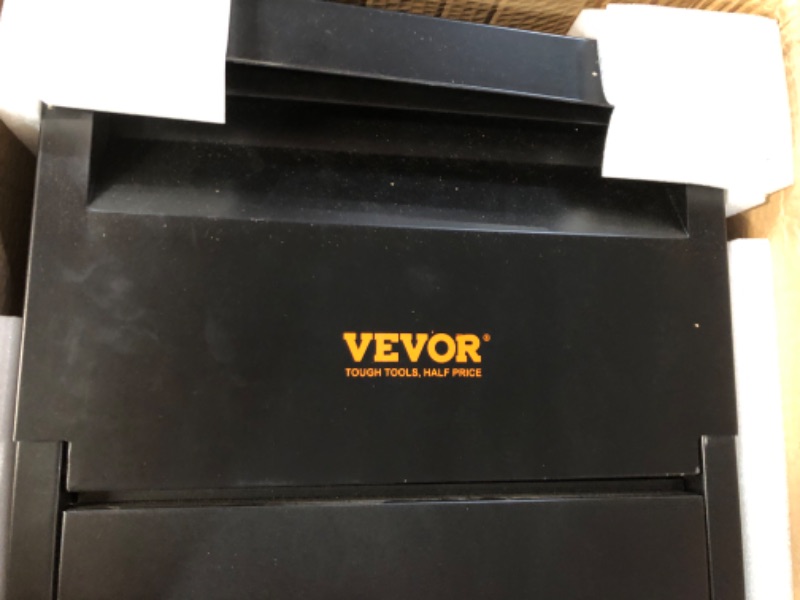 Photo 1 of VEVOR Package Delivery Boxes for Outside 13.9"x11.6"x42", Galvanized Steel Delivery Box for Packages with Coded Lock, Anti-Theft Baffle, IPX3 Waterproof Package Drop Box for Outside, Porch, Curbside 1 Room Large
