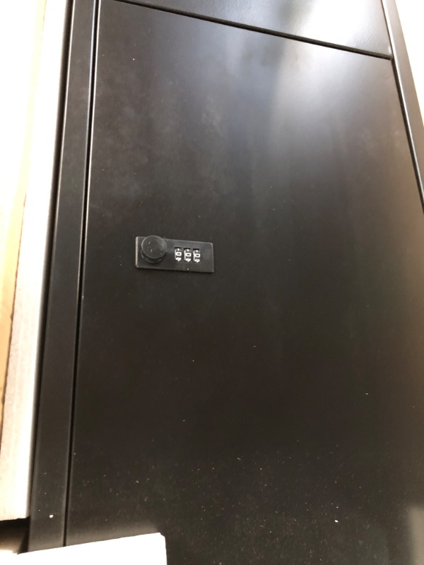Photo 1 of VEVOR Package Delivery Boxes for Outside 13.9"x11.6"x42", Galvanized Steel Delivery Box for Packages with Coded Lock, Anti-Theft Baffle, IPX3 Waterproof Package Drop Box for Outside, Porch, Curbside 1 Room Large