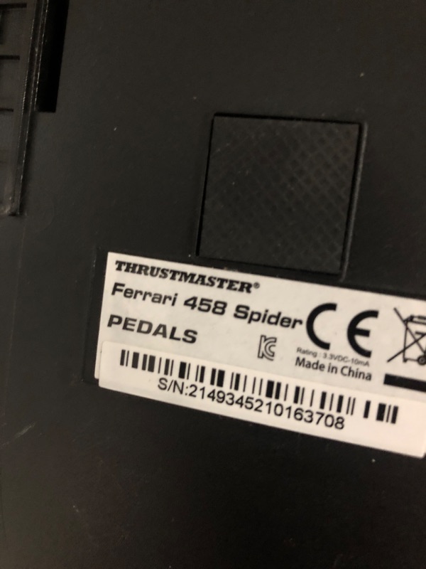 Photo 7 of * item seems to be incomplete * please see all images * 
Thrustmaster Ferrari 458 Spider Racing Wheel (Xbox Series X/S & One)