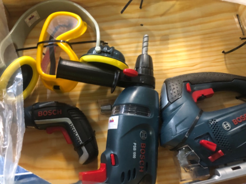 Photo 1 of **MISSING GLOVES**Again Products Bosch Large Power Tool Set 14 Pieces