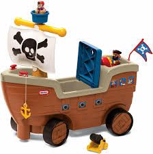 Photo 1 of **missing wheel**Little Tikes Play 'n Scoot Pirate Ship