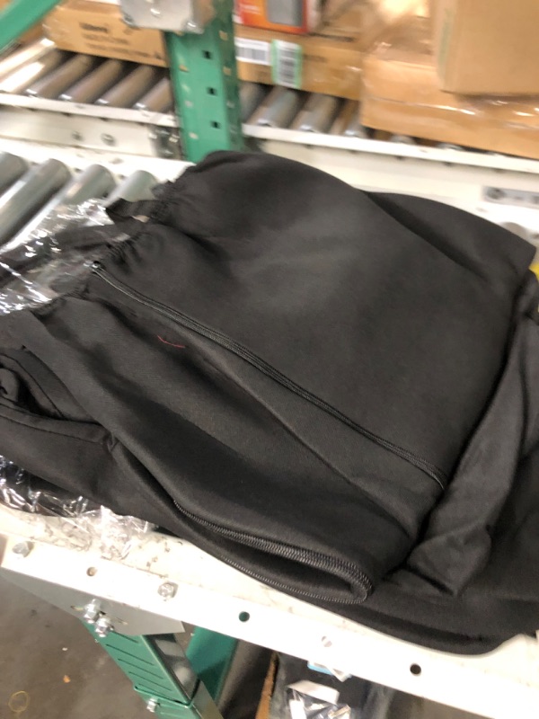 Photo 1 of FH Group Car Seat Covers Full Set Cloth, Universal Fit combo, Automotive Seat Covers, Low Back Front Seat Covers,Airbag Compatible,Split Bench Rear Seat,Washable Car Seat Cover for SUV,Sedan,Van Black