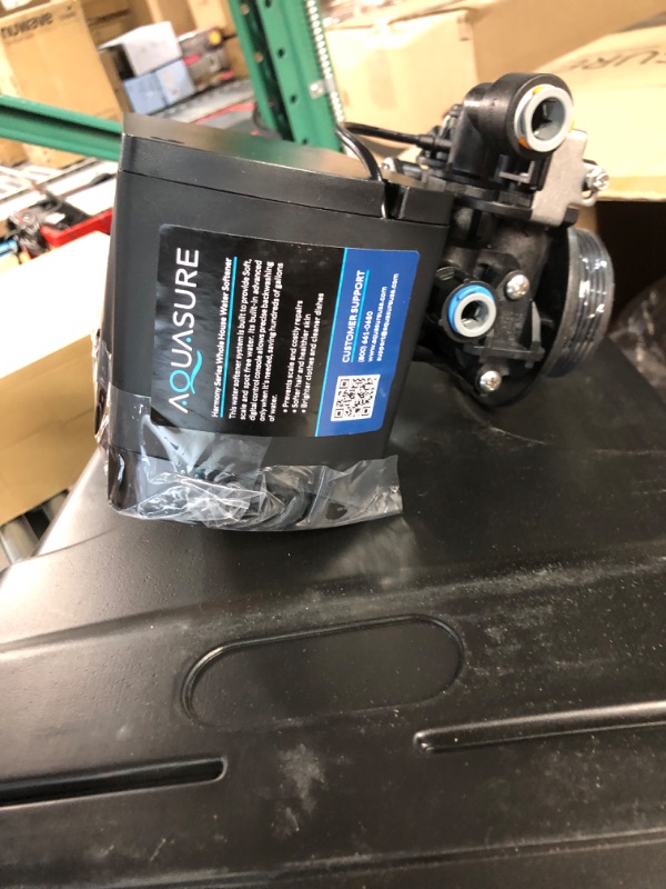 Photo 6 of **BOX 2 OF 2. NO BOX 1***Aquasure Harmony Series 48,000 Grains Whole House Water Softener with High Performance Automatic Digital Metered Control Head 