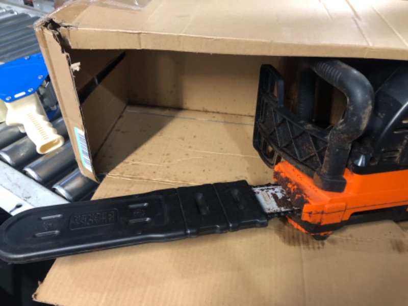 Photo 1 of **No Battery***BLACK+DECKER 40V MAX Cordless Chainsaw with Battery, 2.0-Ah (LCS1240B & LBX2040) Tool Only w/ 2.0 AH Battery