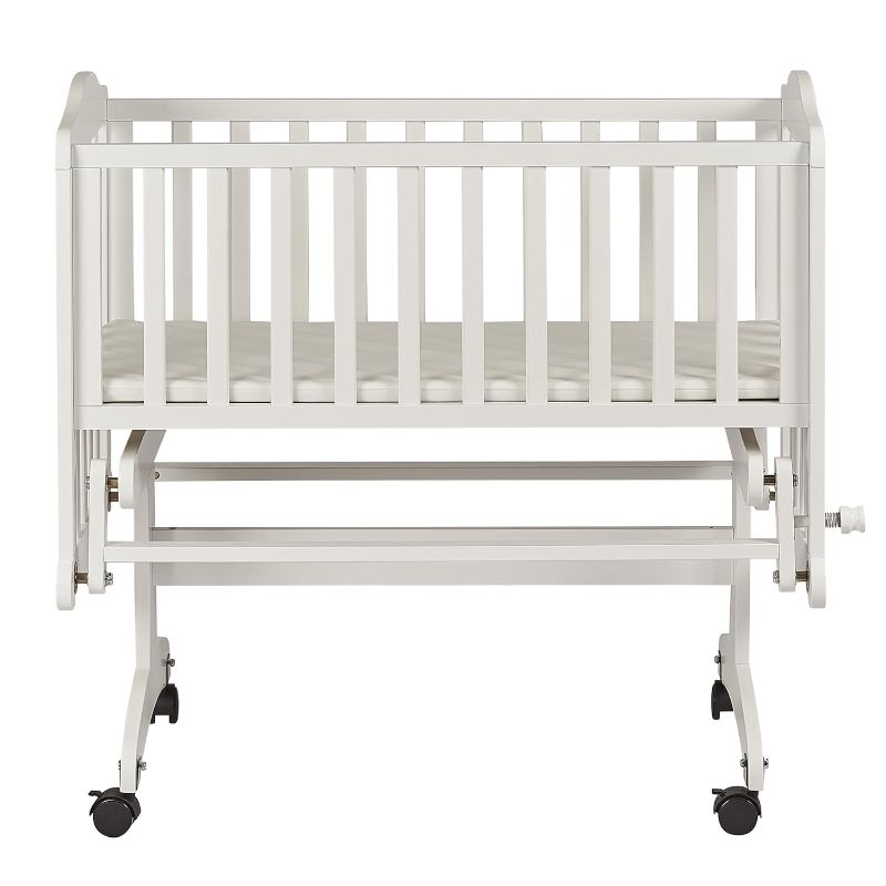 Photo 1 of **Damaged pad**Dream On Me Lullaby Cradle-Glider, white