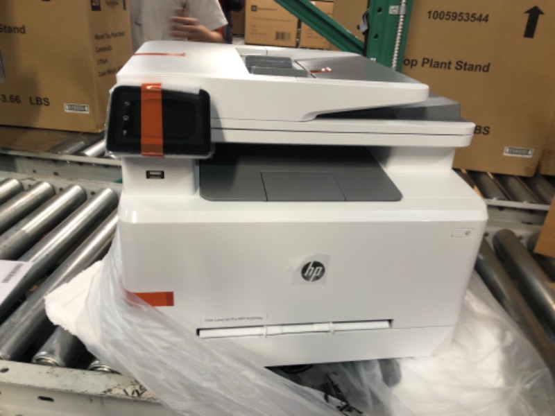 Photo 6 of HP Color LaserJet Pro M283fdw Wireless All-in-One Laser Printer, Remote Mobile Print, Scan & Copy, Duplex Printing, Works with Alexa (7KW75A), White1019313343
