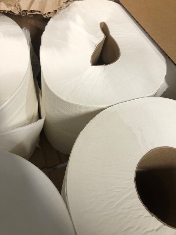 Photo 3 of [STOCK PHOTO]
Tork Jumbo Toilet Paper Roll White T22, Universal, 2-ply, 12 x 1000', TJ0922A & Multifold Hand Towel Natural H2, Universal, 12 ROLLS
