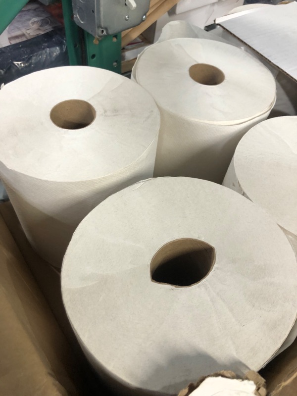 Photo 3 of [STOCK PHOTO]
Renown REN06005-WB White Hardwound Paper Towels (800 ft. per Roll, ) - pack of 6