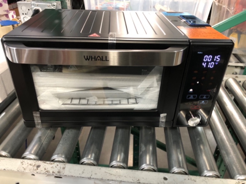 Photo 2 of *POWERS ON* WHALL Toaster Oven Air Fryer, Max XL Large 30-Quart Smart Oven,11-in-1