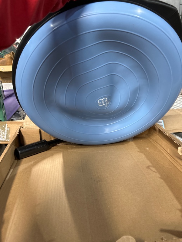 Photo 2 of Bosu Home Gym Equipment The Original Balance Trainer 26 Inch Diameter
