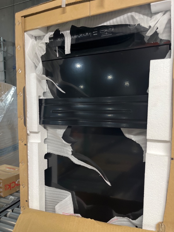 Photo 1 of Frigidaire 18 in. ADA Compact Front Control Dishwasher in Black 
