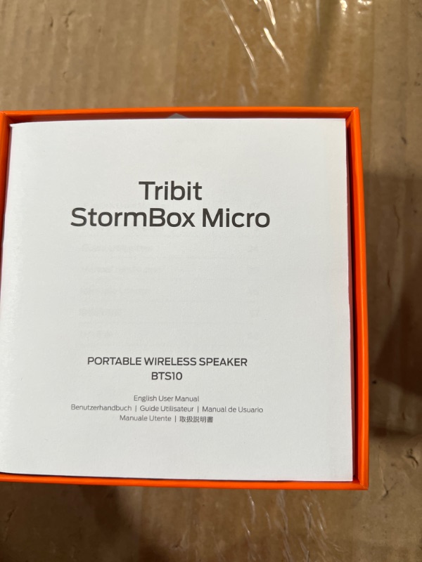 Photo 2 of Portable Speaker, Tribit StormBox Micro Bluetooth Speaker,