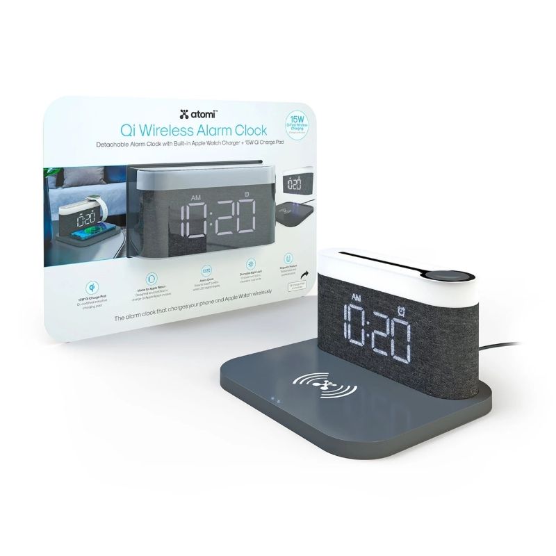 Photo 1 of Atomi Qi Wireless Charging Alarm Clock