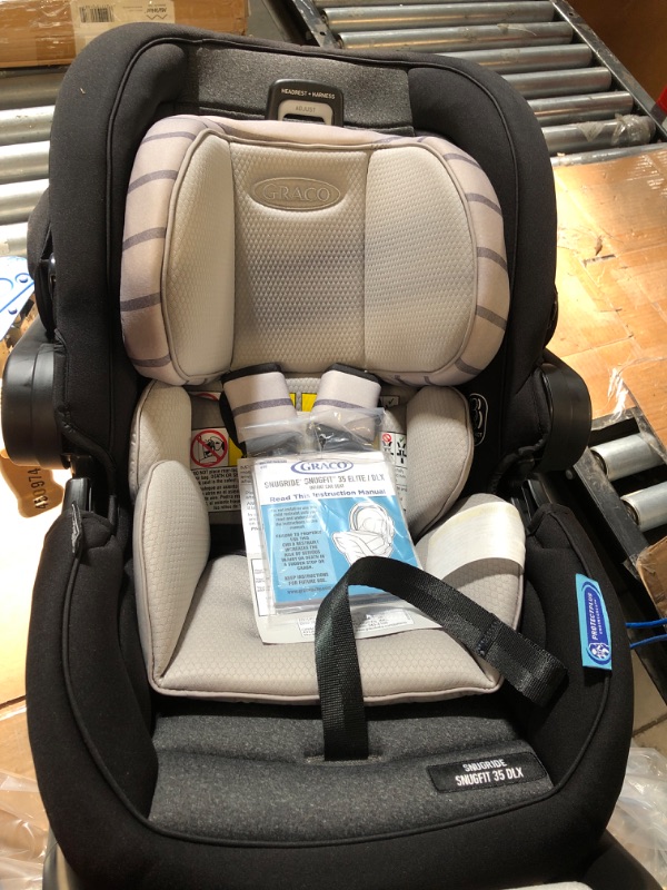 Photo 2 of * used * please see all images * 
Graco SnugRide SnugLock 35 LX Infant Car Seat, Baby Car Seat