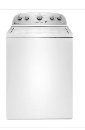 Photo 1 of Whirlpool 3.5-cu ft High Efficiency Agitator Top-Load Washer (White) SEE NOTES