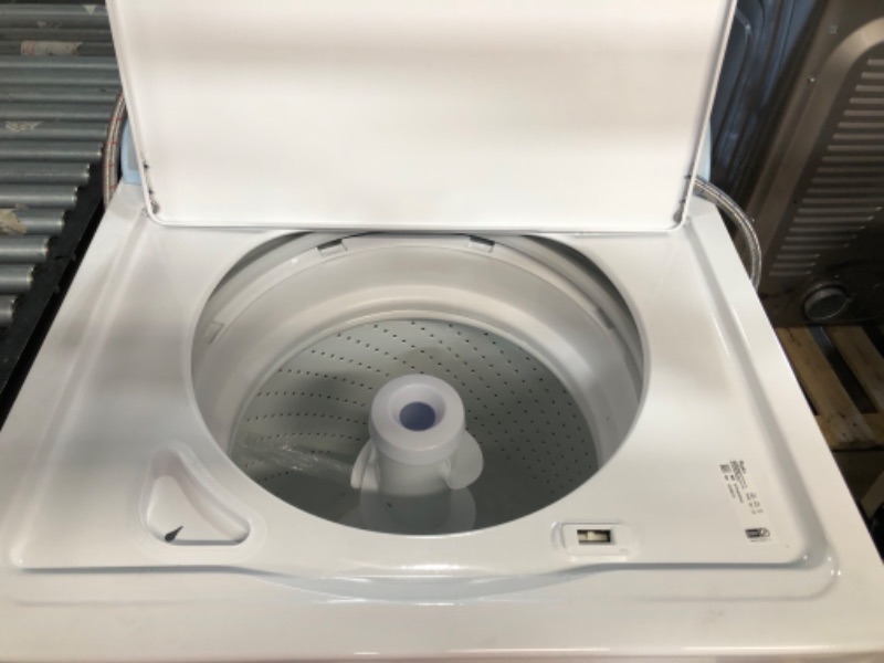 Photo 10 of Whirlpool 3.5-cu ft High Efficiency Agitator Top-Load Washer (White) SEE NOTES