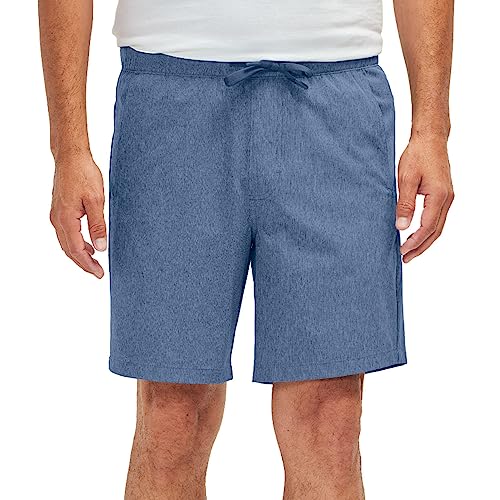 Photo 1 of Eddie Bauer Men's Woven Tech Pull on Short (XXL  Regular, True Blue)