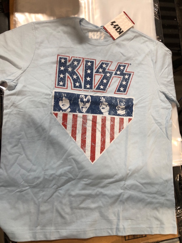 Photo 1 of AMERICAN MEN'S GRAPHIC TEE KISS X-L