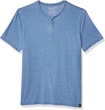 Photo 1 of Lucky Brand Men's Venice Burnout Notch Neck Tee Shirt (Large) Shyway
