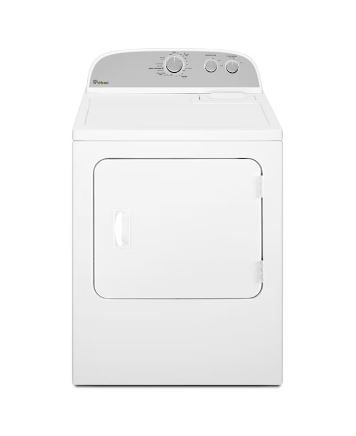 Photo 1 of Whirlpool 7-cu ft Reversible Side Swing Door Gas Dryer (White)