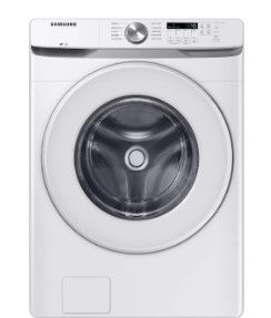 Photo 1 of Samsung 4.5-cu ft High Efficiency Stackable Front-Load Washer (White) ENERGY STAR