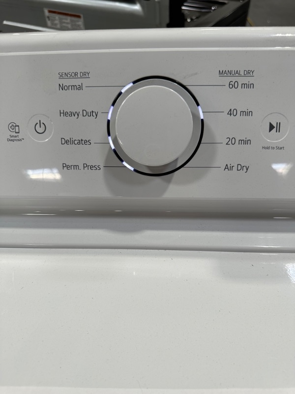 Photo 5 of 
LG 7.3-cu ft Reversible Side Swing Door Gas Dryer (White) ENERGY STAR