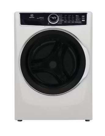 Photo 1 of Electrolux SmartBoost 4.5-cu ft High Efficiency Stackable Steam Cycle Front-Load Washer (White)