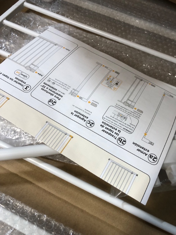 Photo 3 of BalanceFrom Easy Walk-Thru Safety Gate for Doorways (Fits 29.1 - 33.8" Wide)