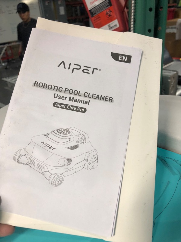 Photo 3 of *SIMILAR TO STOCK PHOTO* AIPER Pro ELite Cordless Robotic Pool Vacuum Cleaner- Dark Gray