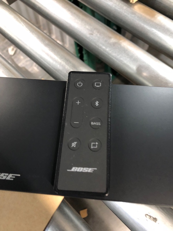 Photo 2 of Bose TV Speaker - Soundbar for TV with Bluetooth and HDMI-ARC Connectivity, Black, Includes Remote Control