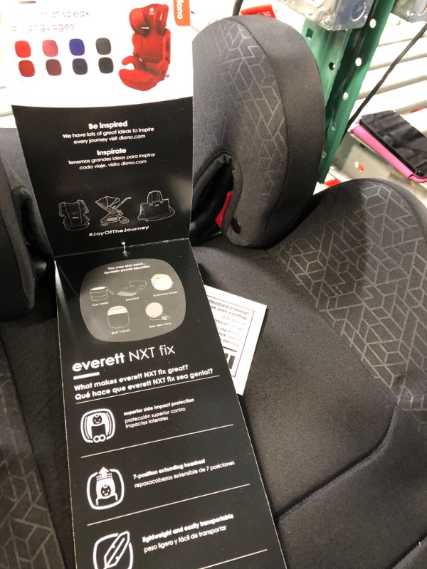 Photo 8 of Diono Everett NXT High Back Booster Car Seat with Rigid Latch