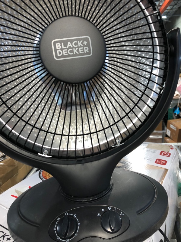 Photo 2 of *BROKEN OFF OF STAND* BLACK+DECKER Portable Heater for Rooms up to 161 Sq. Ft.